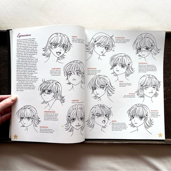 BOOK • “Manga Mania: Bishoujo” Drawing Book • - Picture 5 of 11